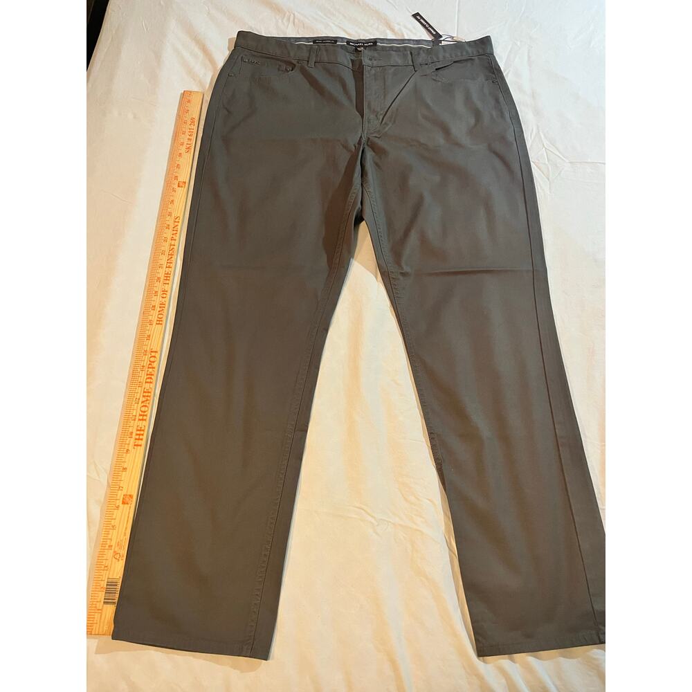 Michael Kors Grant Classic Fit Pants Men’s 38W 32L Smoke New w/ Tags